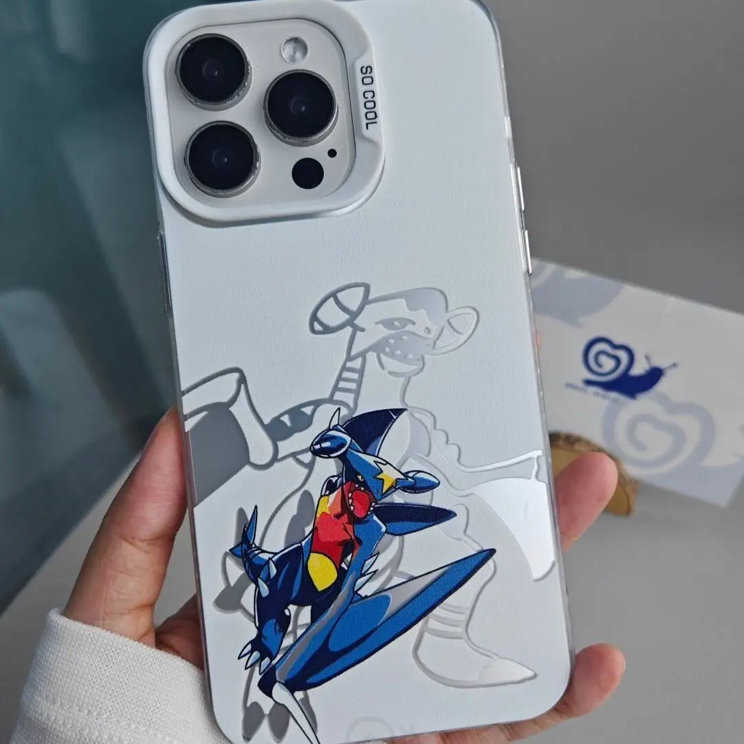 CYW-315CY13508A7 Color Cartoon Ghost Phone Case For iPhone – Matte Anti-Fall Cover