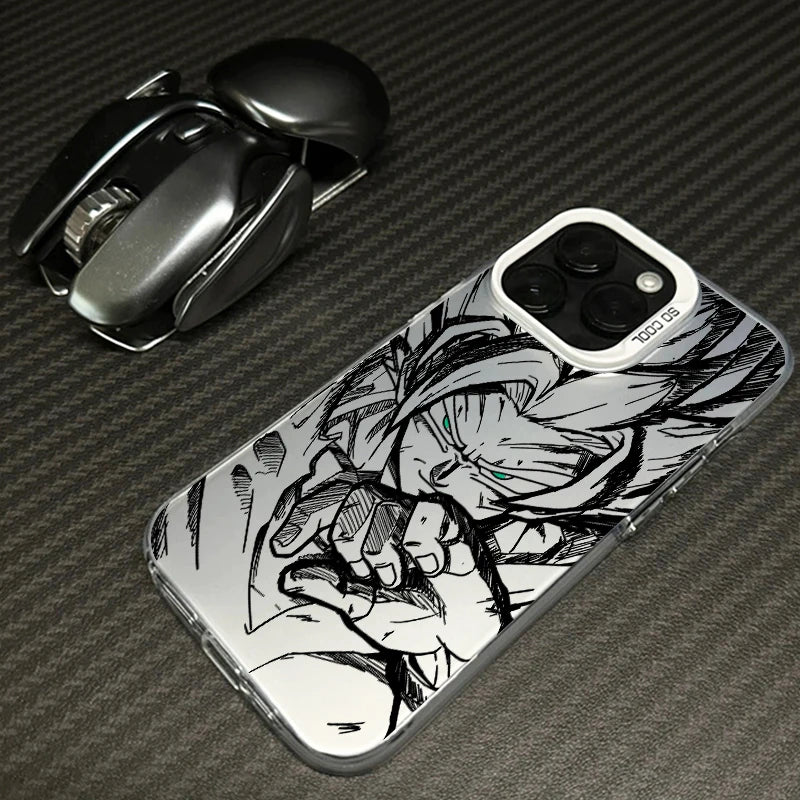 CYW-253CY12020A2 Color Anime Matte Phone Case For iPhone – Anti-Fall Cover
