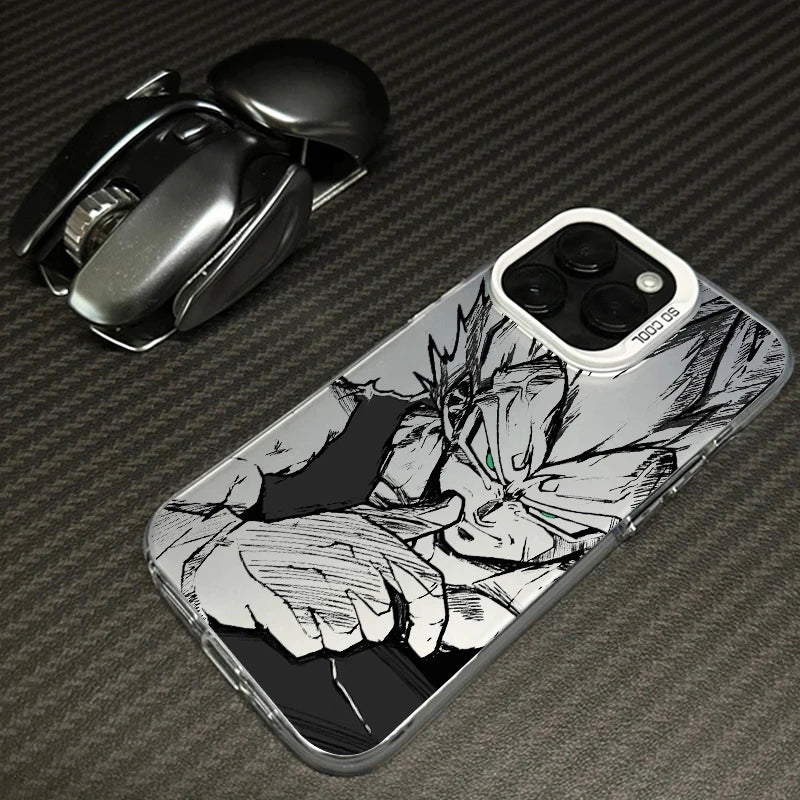 CYW-253CY12020A1 Color Anime Matte Phone Case For iPhone – Anti-Fall Cover