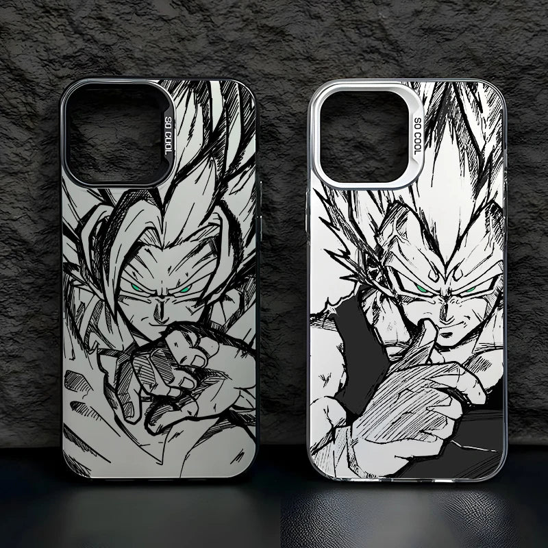Anime Matte Phone Case For iPhone – Anti-Fall Cover