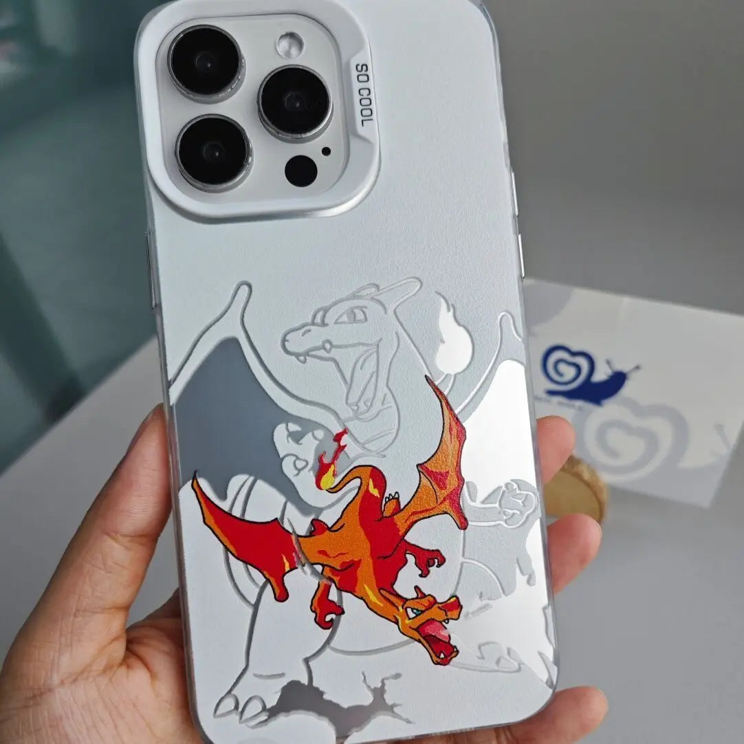 Cartoon Ghost Phone Case For iPhone – Matte Anti-Fall Cover