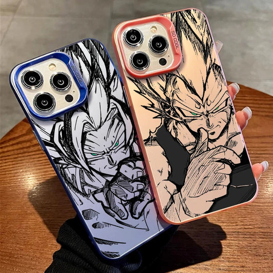 Anime Matte Phone Case For iPhone – Anti-Fall Cover