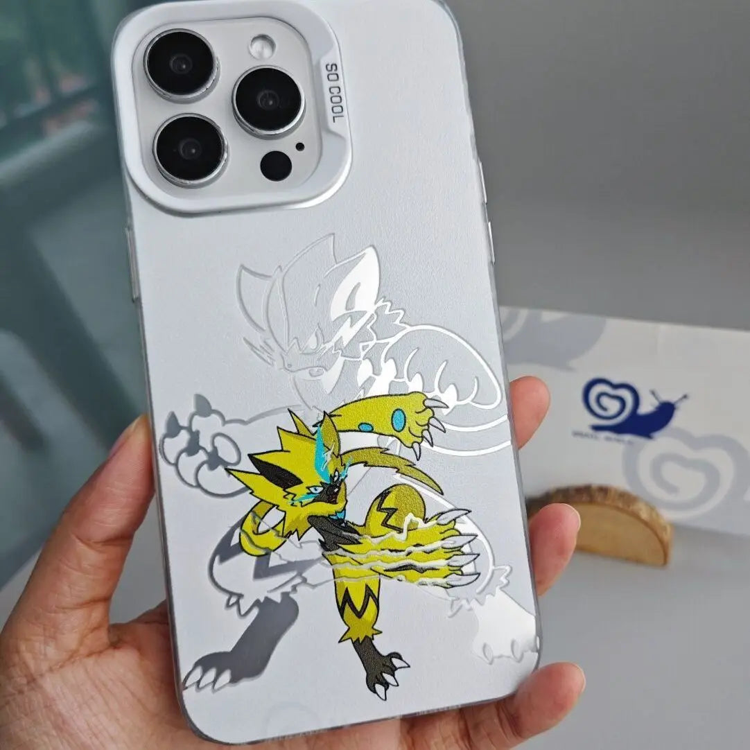 CYW-315CY13508A8 Color Cartoon Ghost Phone Case For iPhone – Matte Anti-Fall Cover