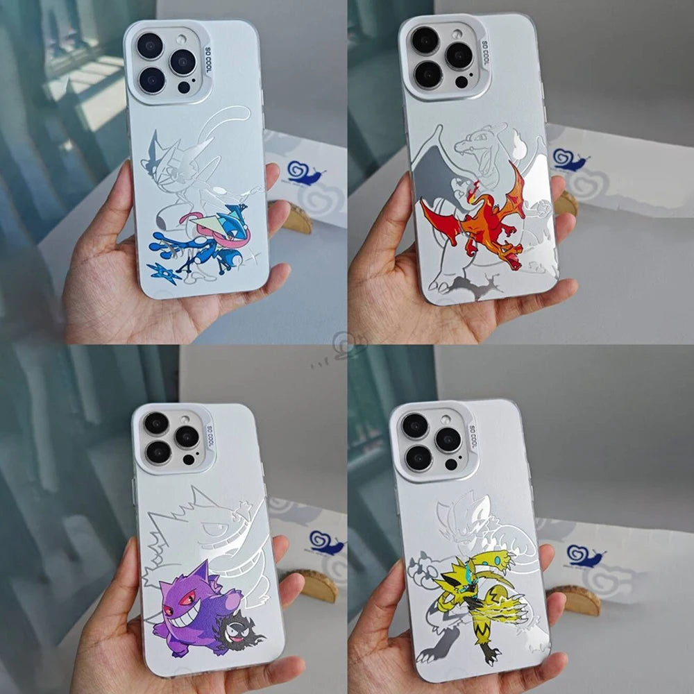 Cartoon Ghost Phone Case For iPhone – Matte Anti-Fall Cover