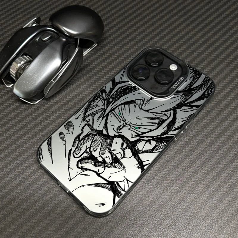 CYB-253CY12020A2 Color Anime Matte Phone Case For iPhone – Anti-Fall Cover