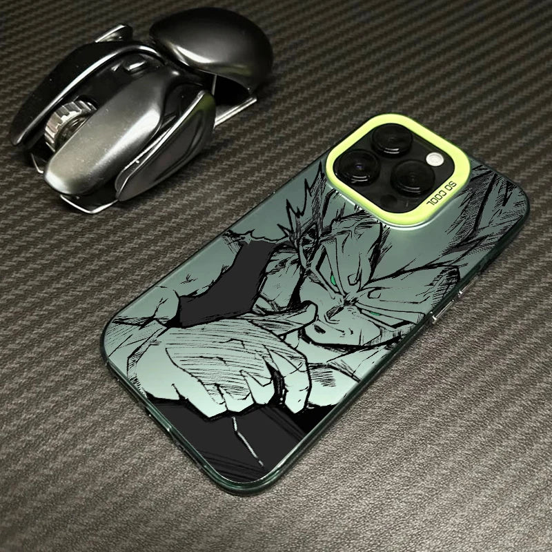 CYG-253CY12020A1 Color Anime Matte Phone Case For iPhone – Anti-Fall Cover
