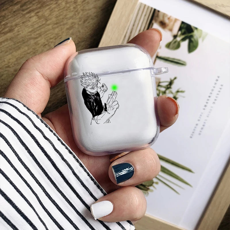 Anime Style Transparent Silicone Case For AirPods