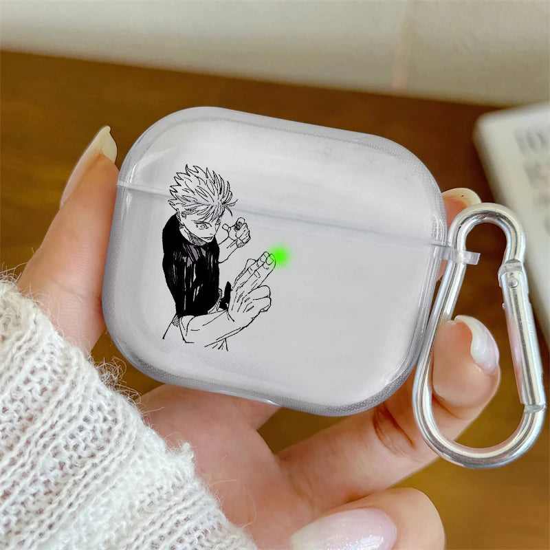 Anime Style Transparent Silicone Case For AirPods